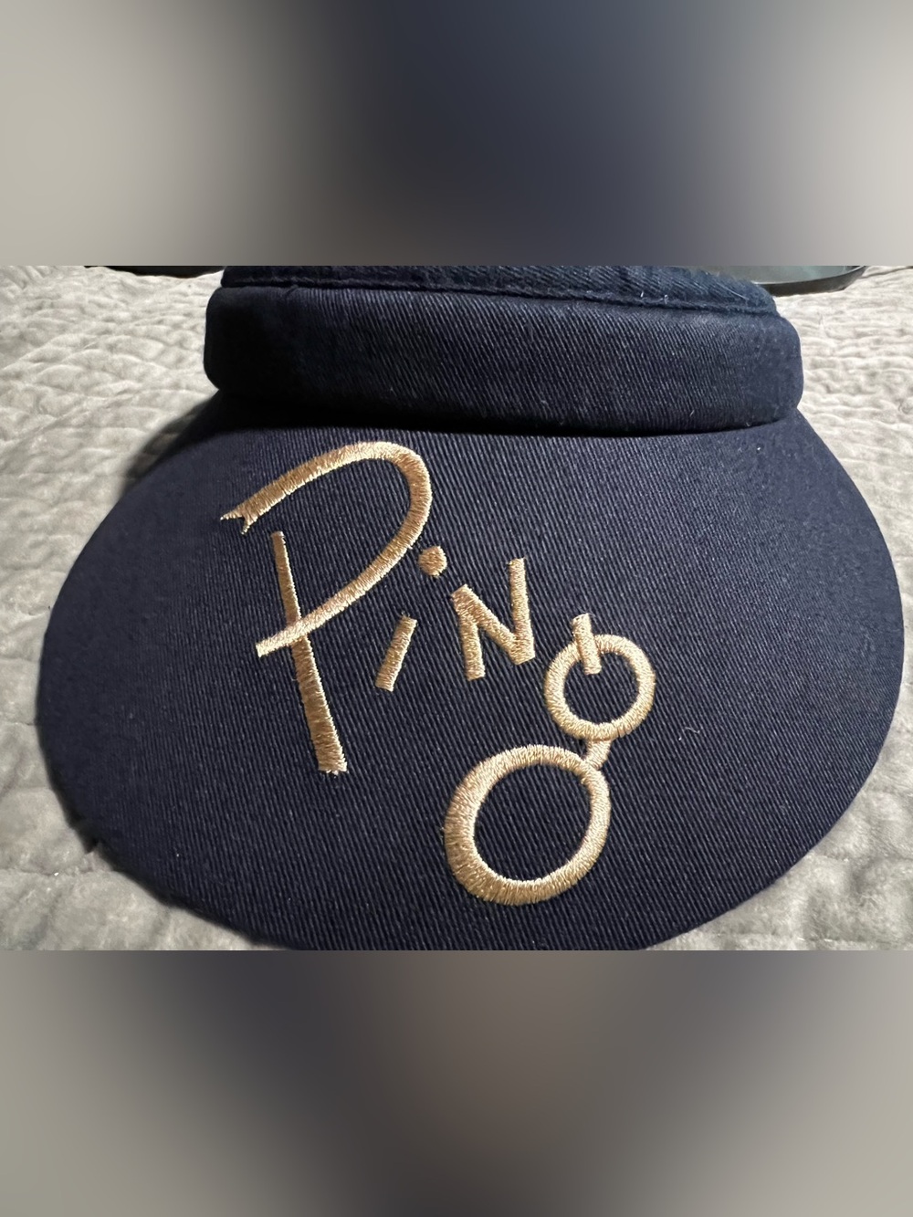 Ping Navy golf Visor with logo
